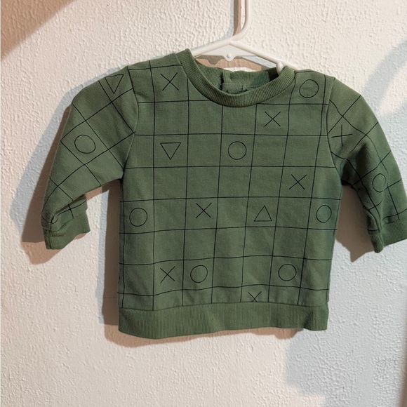 Pl Baby Other - Kids Green Geometric Sweatshirt